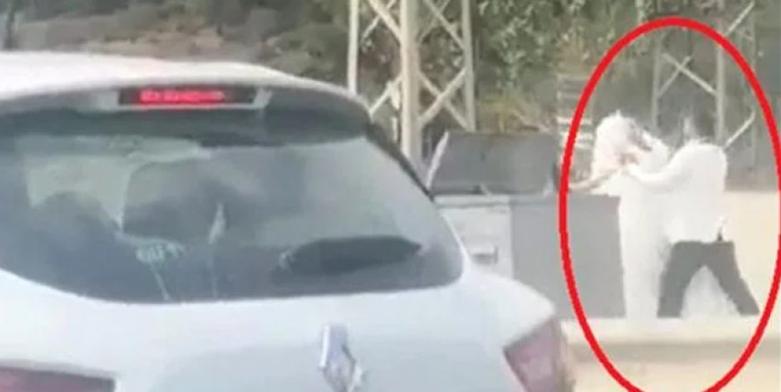 Damat gelini tekme tokat dövdü