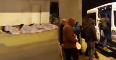 İBB sokakta yatanlara sahip çıktı