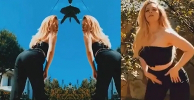 Hayal Köseoğlu direk dansıyla büyüledi