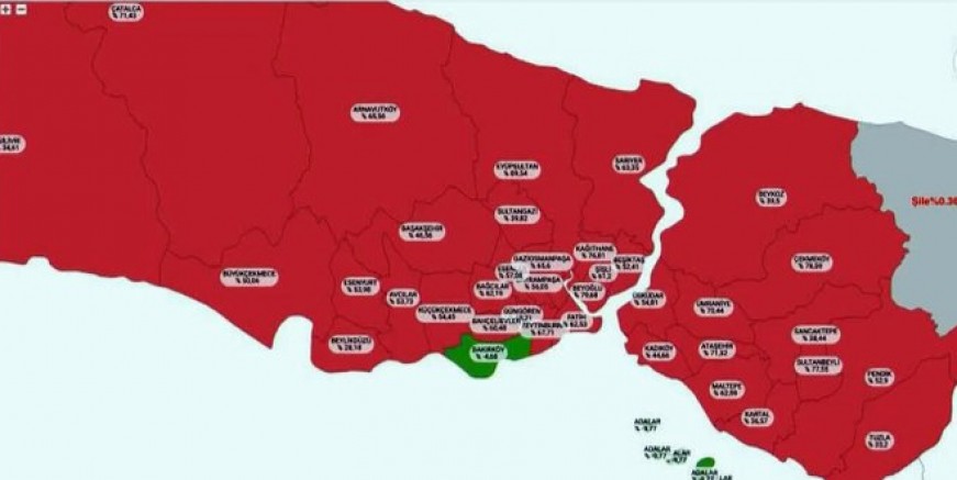 İstanbul’da korkunç koronavirüs bilançosu