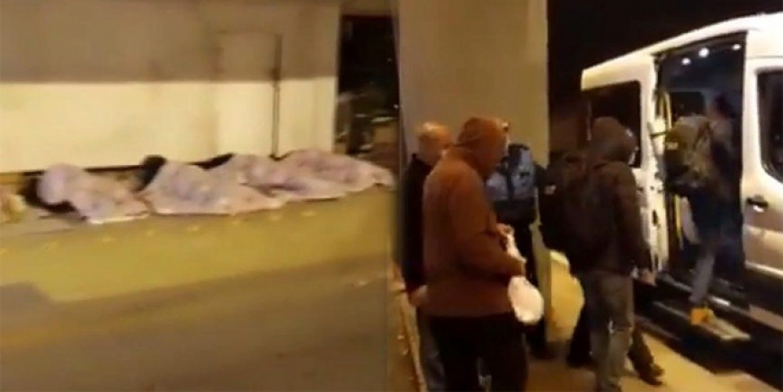 İstanbul’da yürek sızlatan görüntüler!