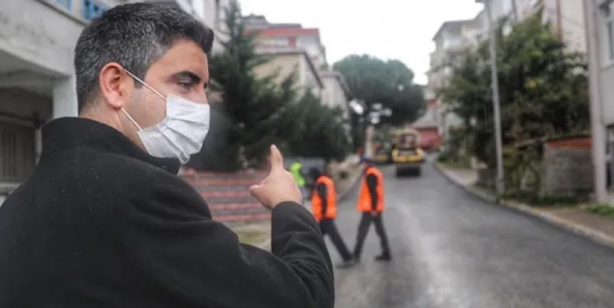 Kartal’da sokak ve caddeler asfaltlanıyor