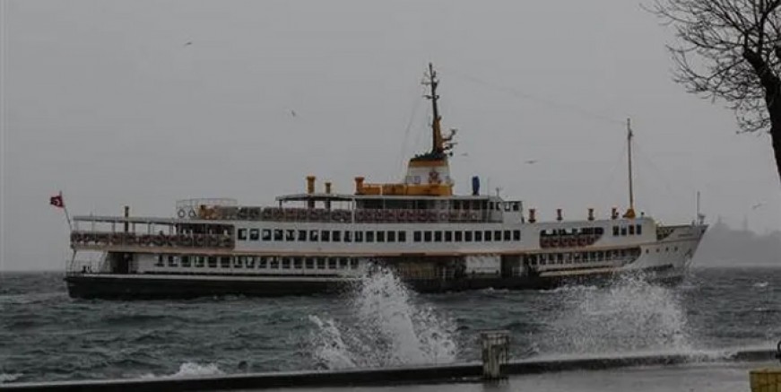 İDO ve Şehir Hatları’nın bazı seferleri iptal edildi