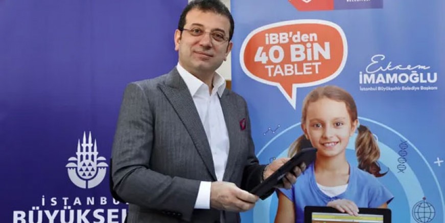 Ekrem İmamoğlu bedava tablet dağıtacak