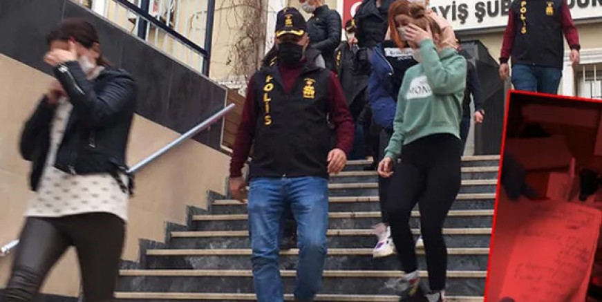 İstanbul’da kataloglu fuhuş çetesi çökertildi