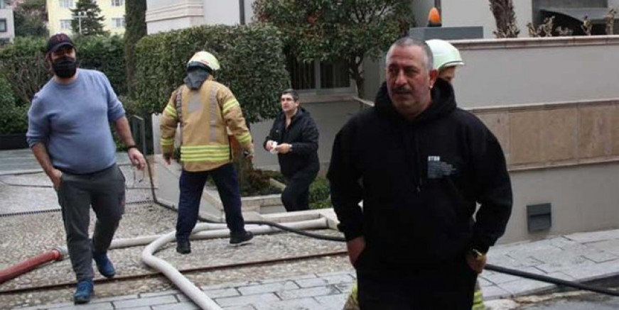 Cem Yılmaz’ın yangın paniği