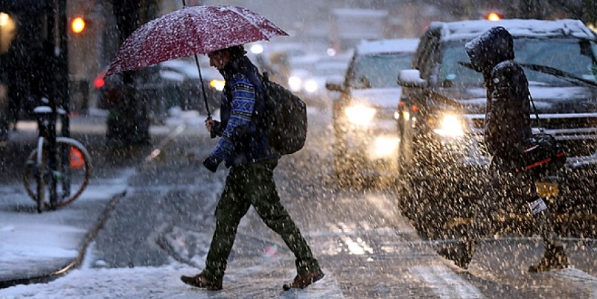 Kış geri döndü; yağışlar devam edecek