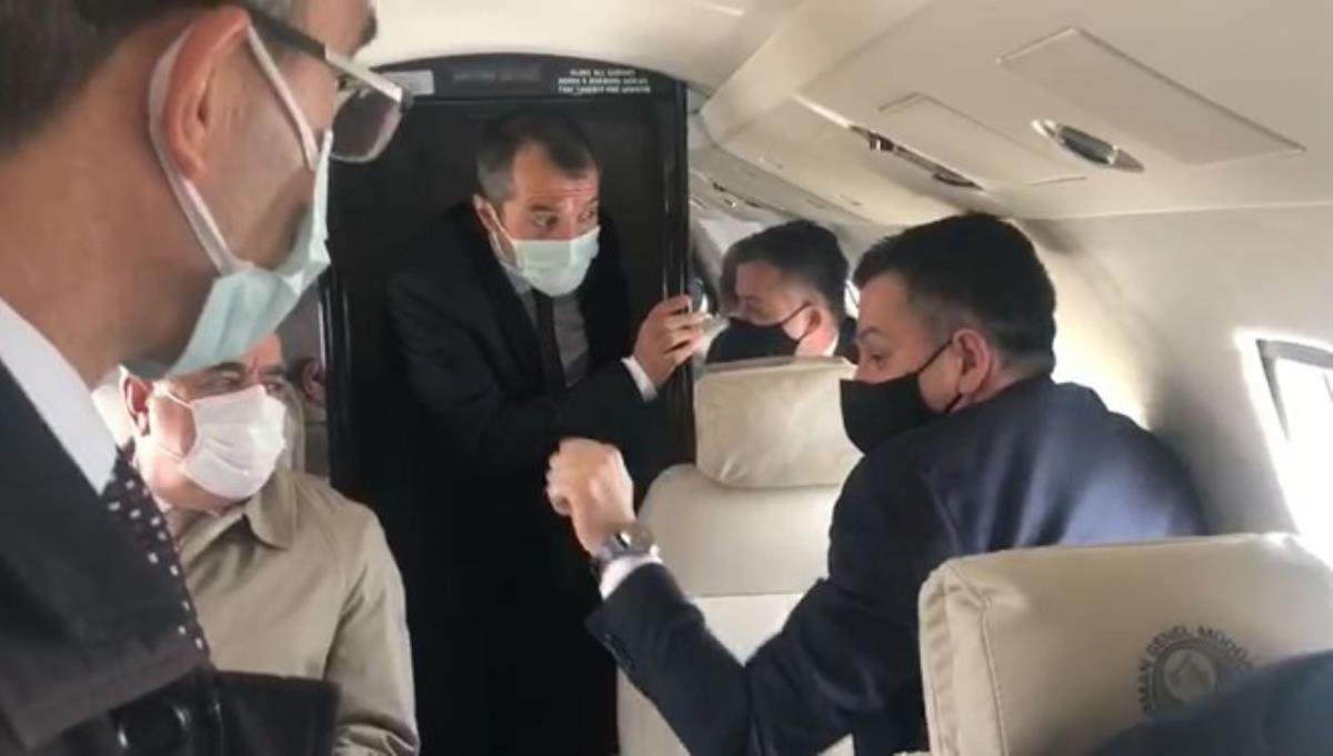 Bakan Bekir Pakdemirli havada tehlike atlattı