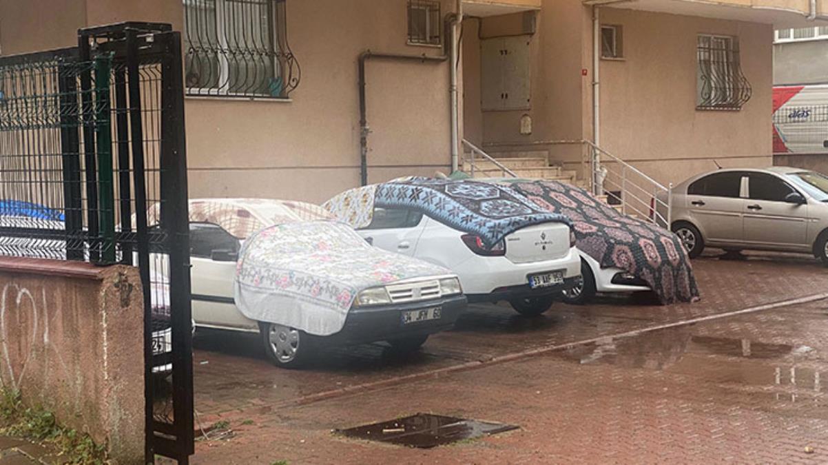 Anadolu Yakası’nda dolu yağışı sürprizi