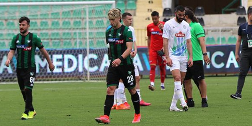 Denizlispor Süper Lig’e veda etti