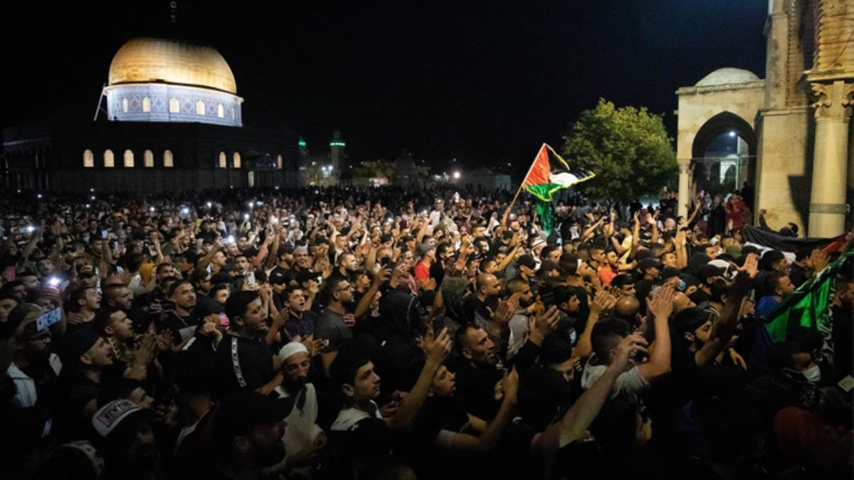 İsrail polisi bu sabah yine saldırdı!