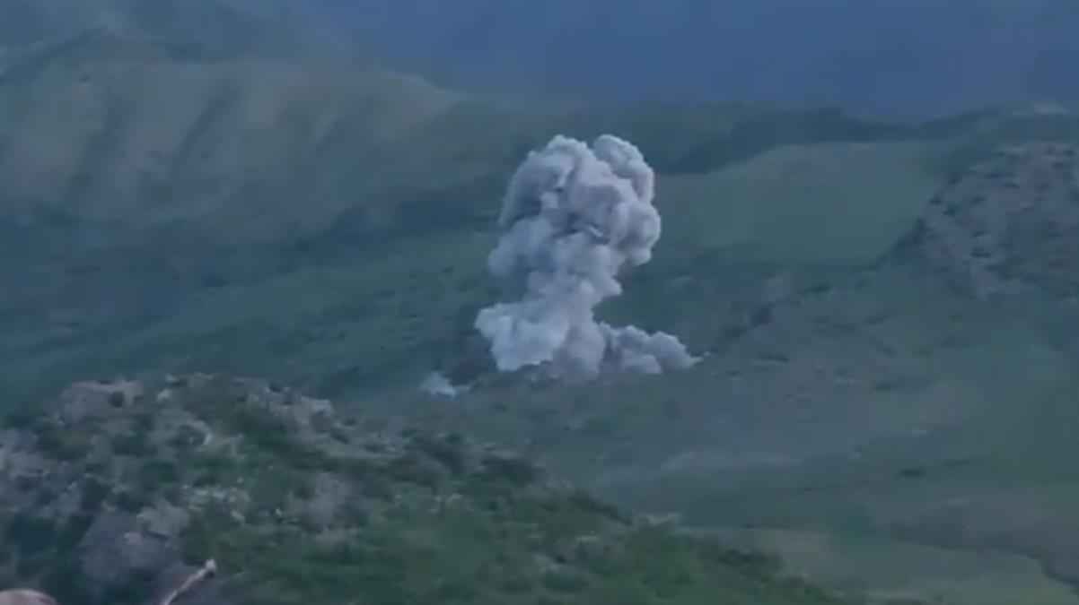 Hava Kuvvetleri terörist mevzilerini dağıttı