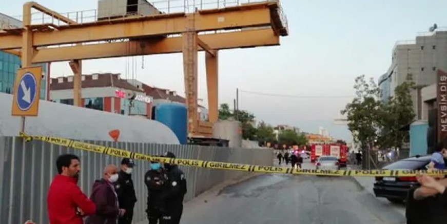 Pendik’te metro inşaatında patlama