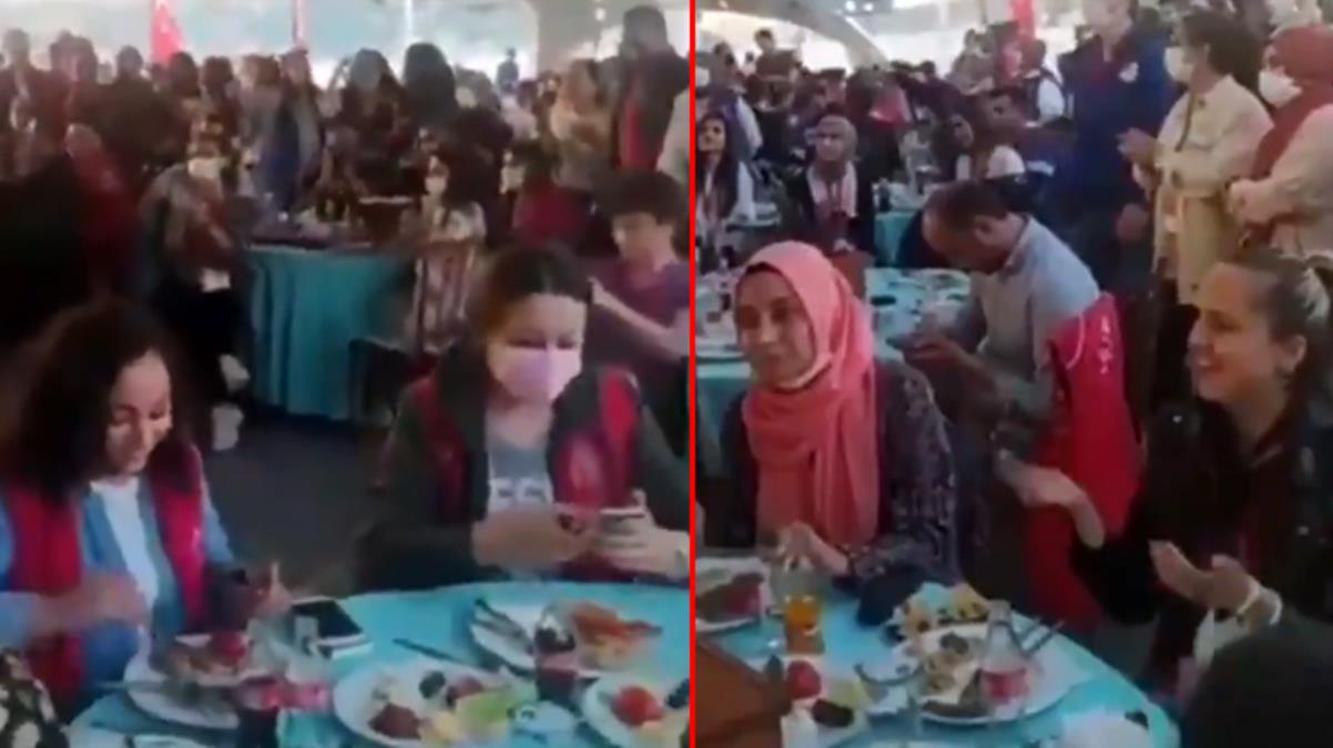 Sokağa çıkma kısıtlamasında tartışılan görüntüler