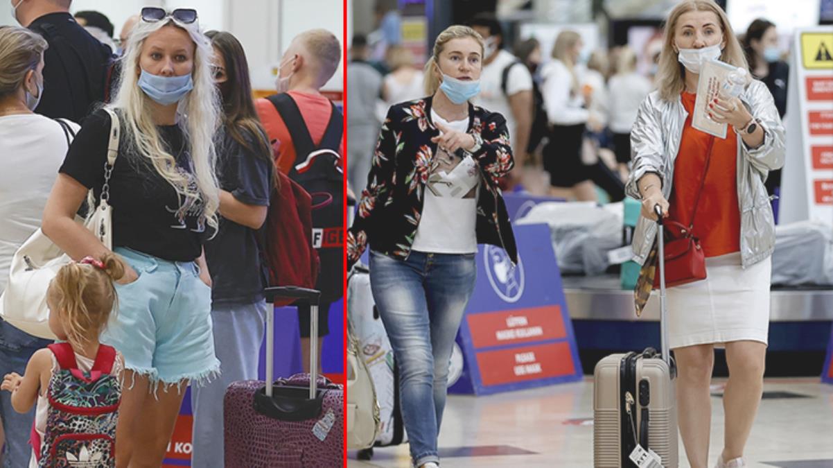 Ruslar Antalya’ya akın etti