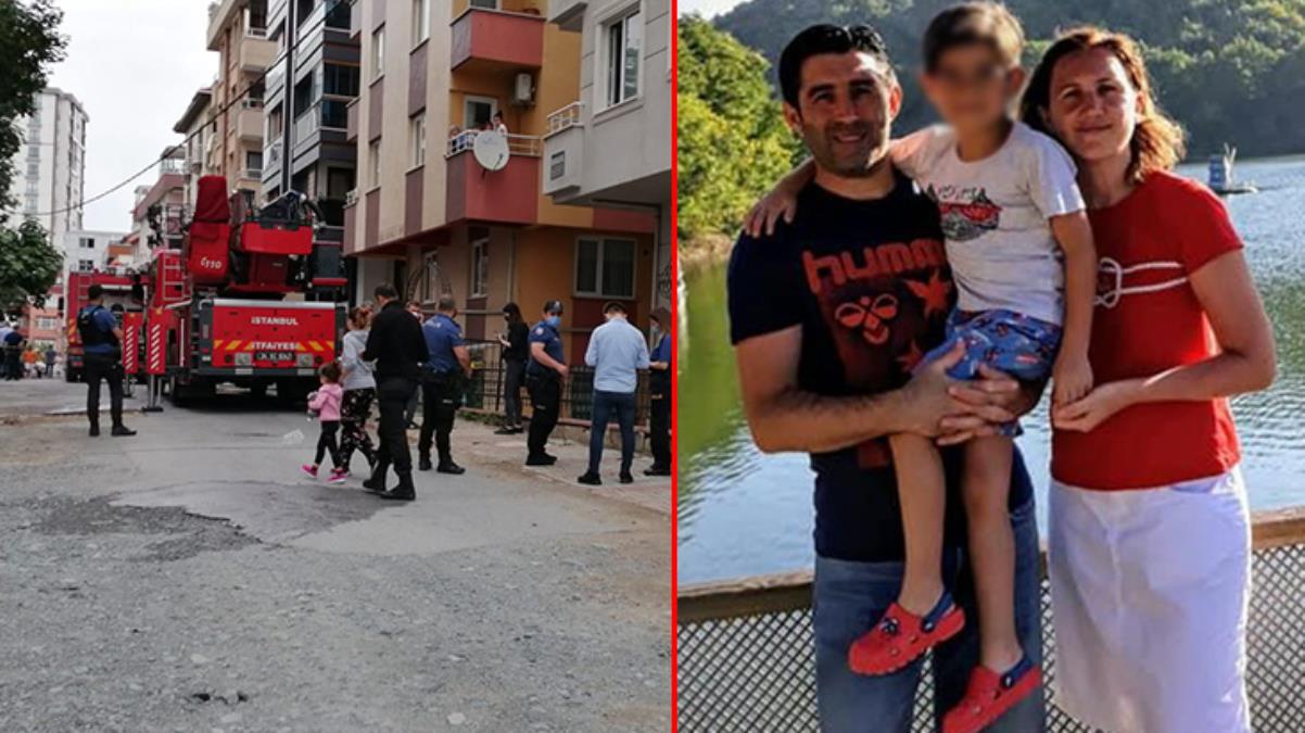 Evini yakıp karısını öldüren adam köprüden atladı