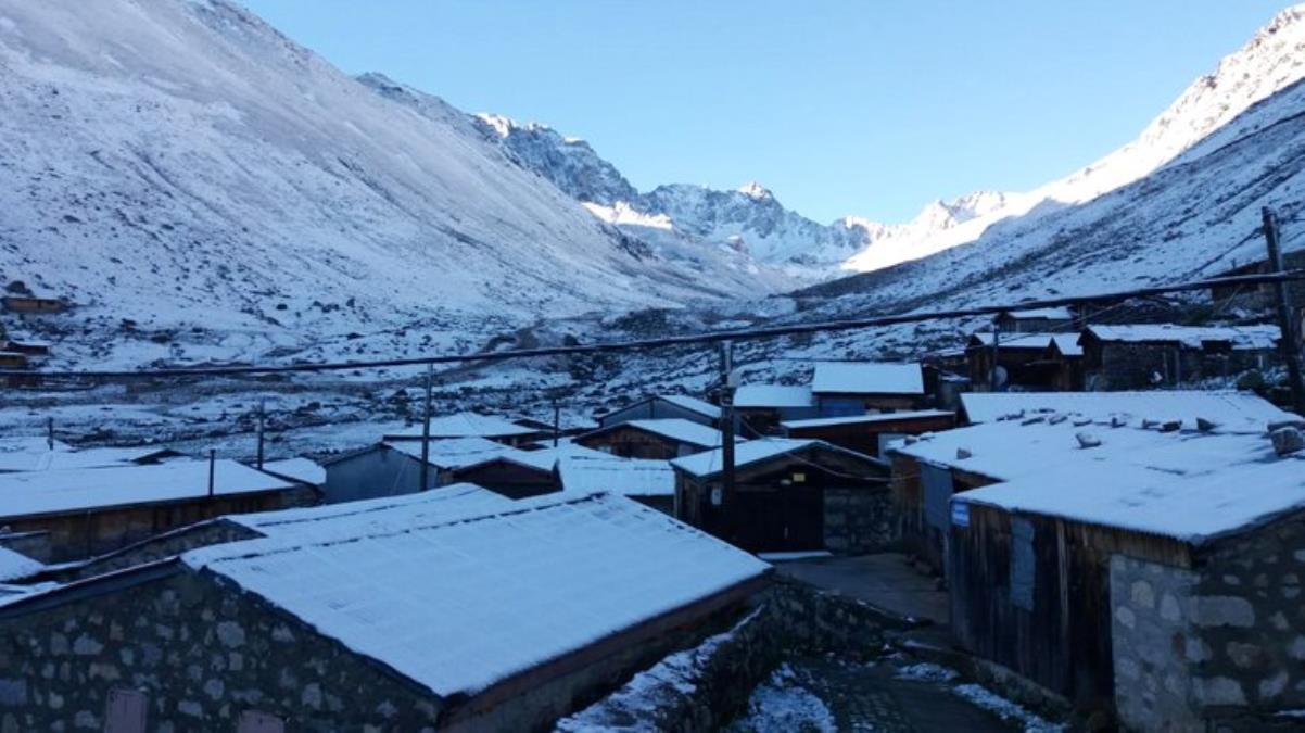 Rize’ye Haziran ayında kar yağdı
