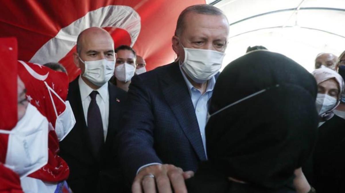 Erdoğan ile Soylu uzun süre sonra ilk kez aynı karede