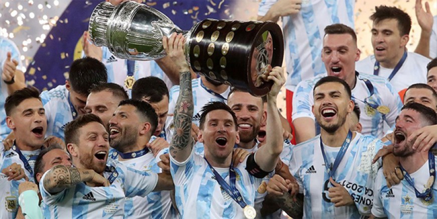 Lionel Messi Arjantin’i kupaya taşıdı