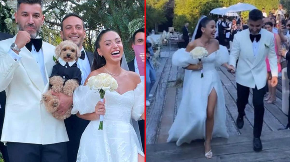 Zeynep Bastık Tolga Akış ile evlendi