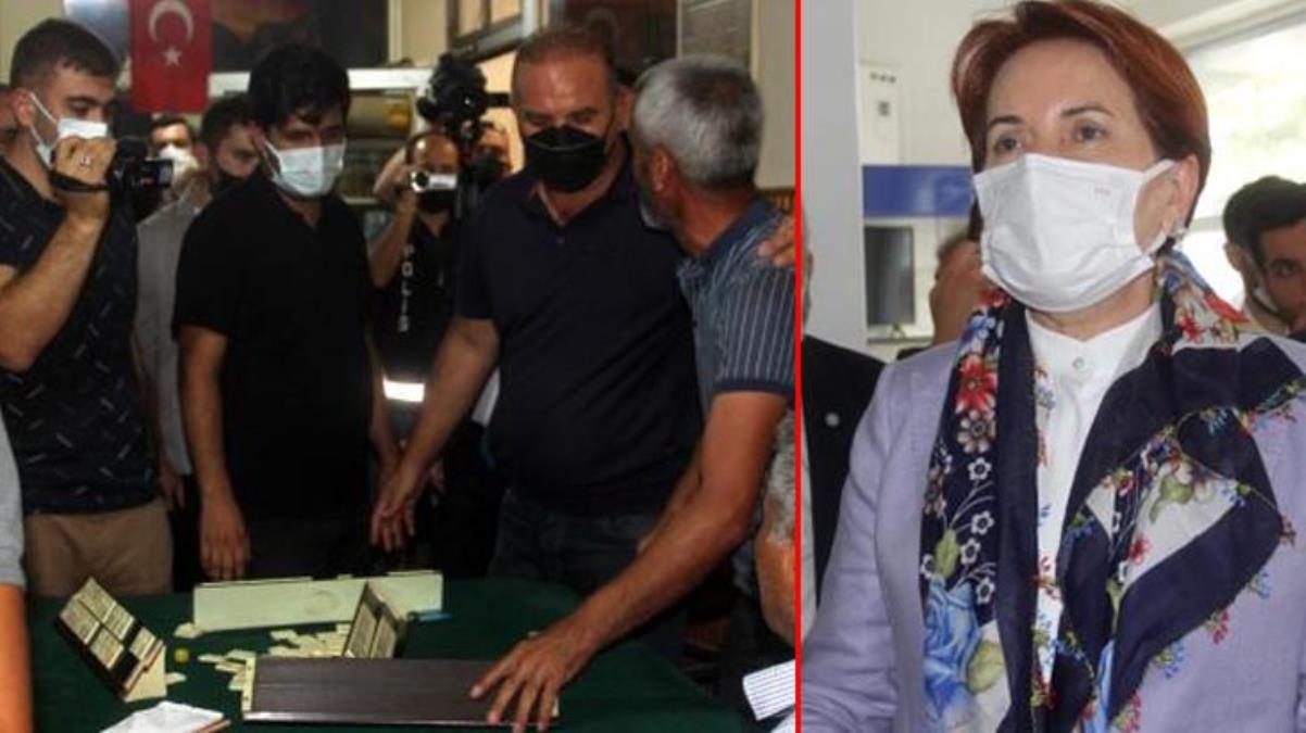 Meral Akşener’in kahvehane ziyaretinde gergin anlar