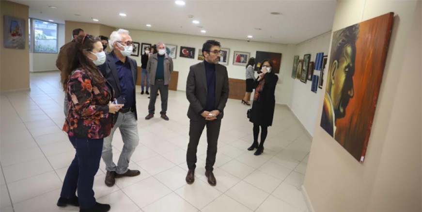 Ata’ya Saygı sergisi Kartal’da açıldı