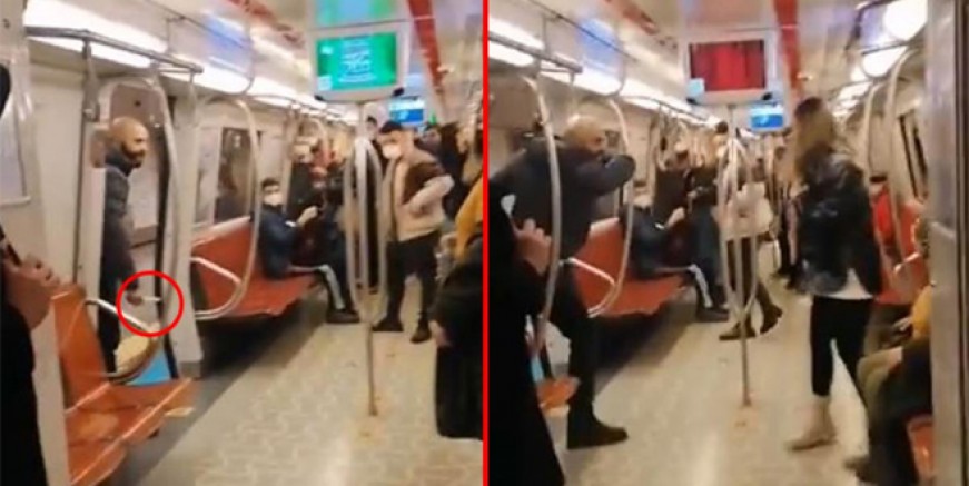 Kadıköy – Tavşantepe metrosunda bıçaklı dehşet!