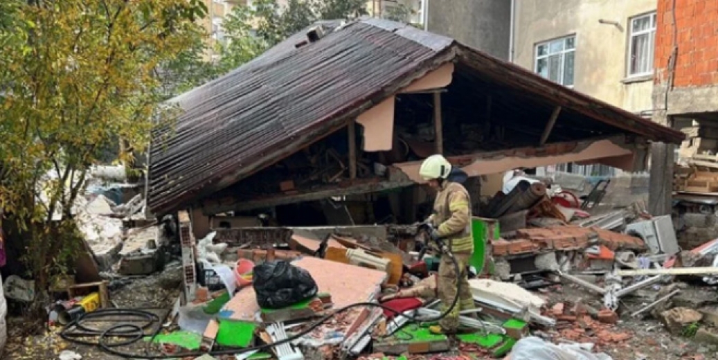 Pendik’te patlama; 1 yaralı