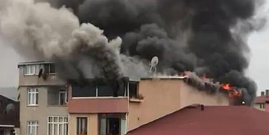 Sultanbeyli’de yangın faciası! 1 çocuk can verdi