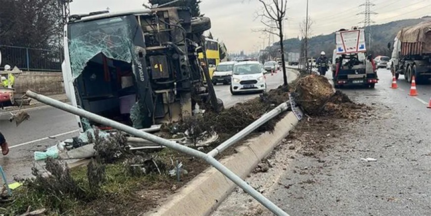 Tuzla’da facia çok ucuz atlatıldı!