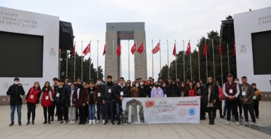 Çanakkale Destanı Tuzlalı gençlere anlatıldı
