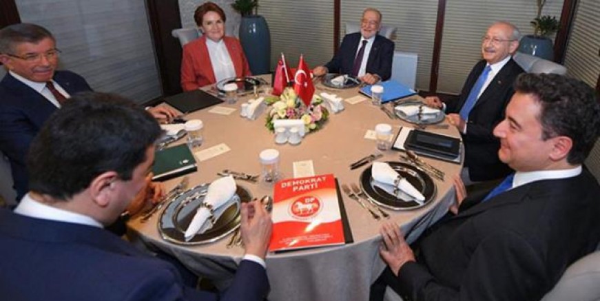 6’lı masadaki anlaşmazlığın nedeni kulislere sızdı!