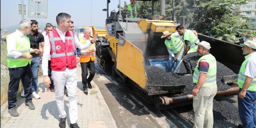 Kartal’da 50 bin ton asfalt serilecek