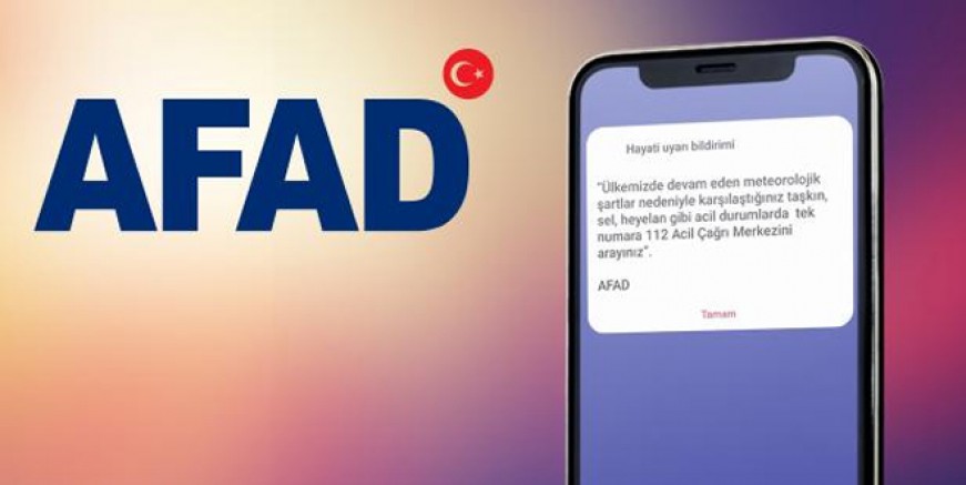 AFAD’ın telefon bildirisi korkuya yol açtı