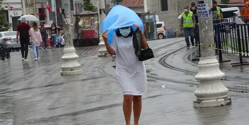 İstanbul dahil 25 ile sağanak yağış uyarısı