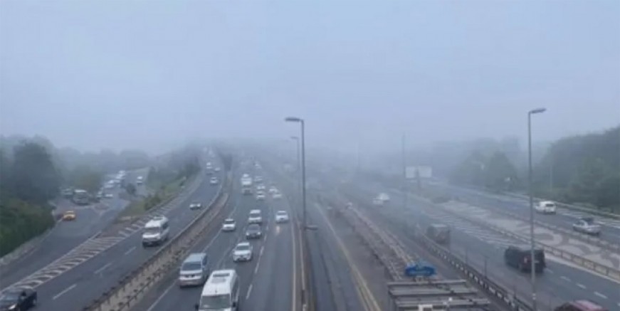 İstanbul’da sis etkili oldu
