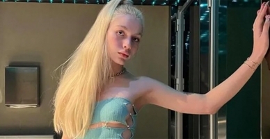 Aleyna Tilki sokak ortasında oynadı