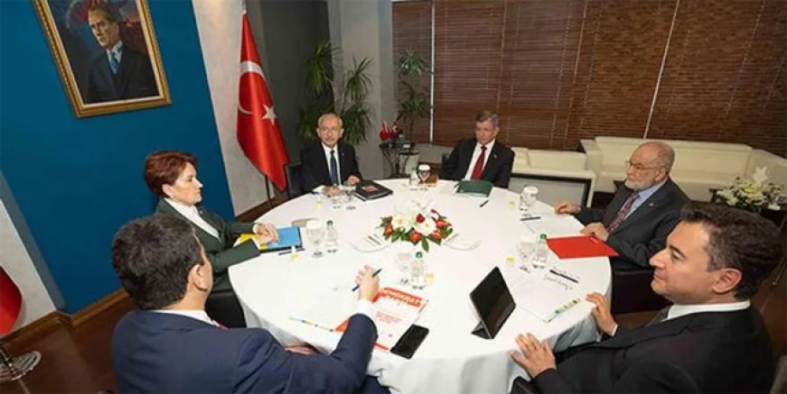 6’lı masa toplantısı 8 saat sürdü