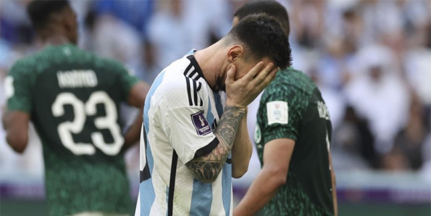 Arjantin Suudi Arabistan’a mağlup oldu