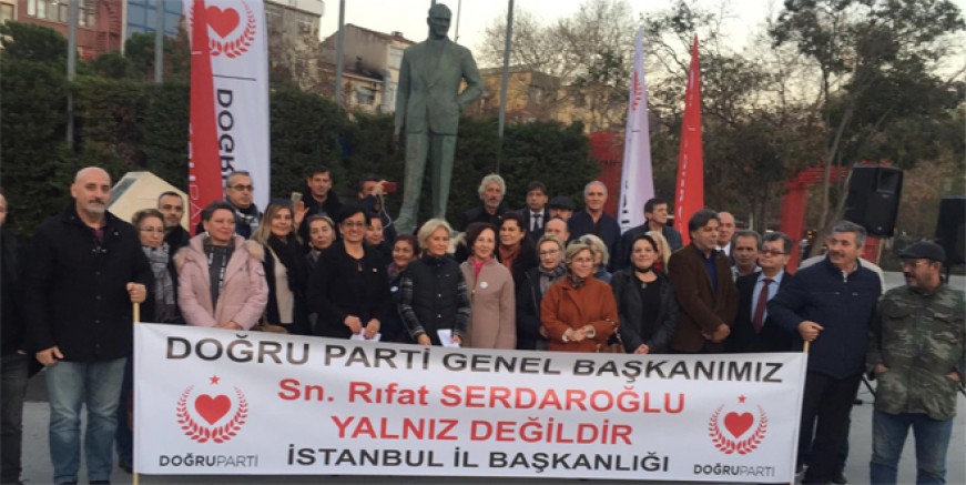 Rifat Serdaroğlu’na verilen ceza Kartal’da protesto edildi