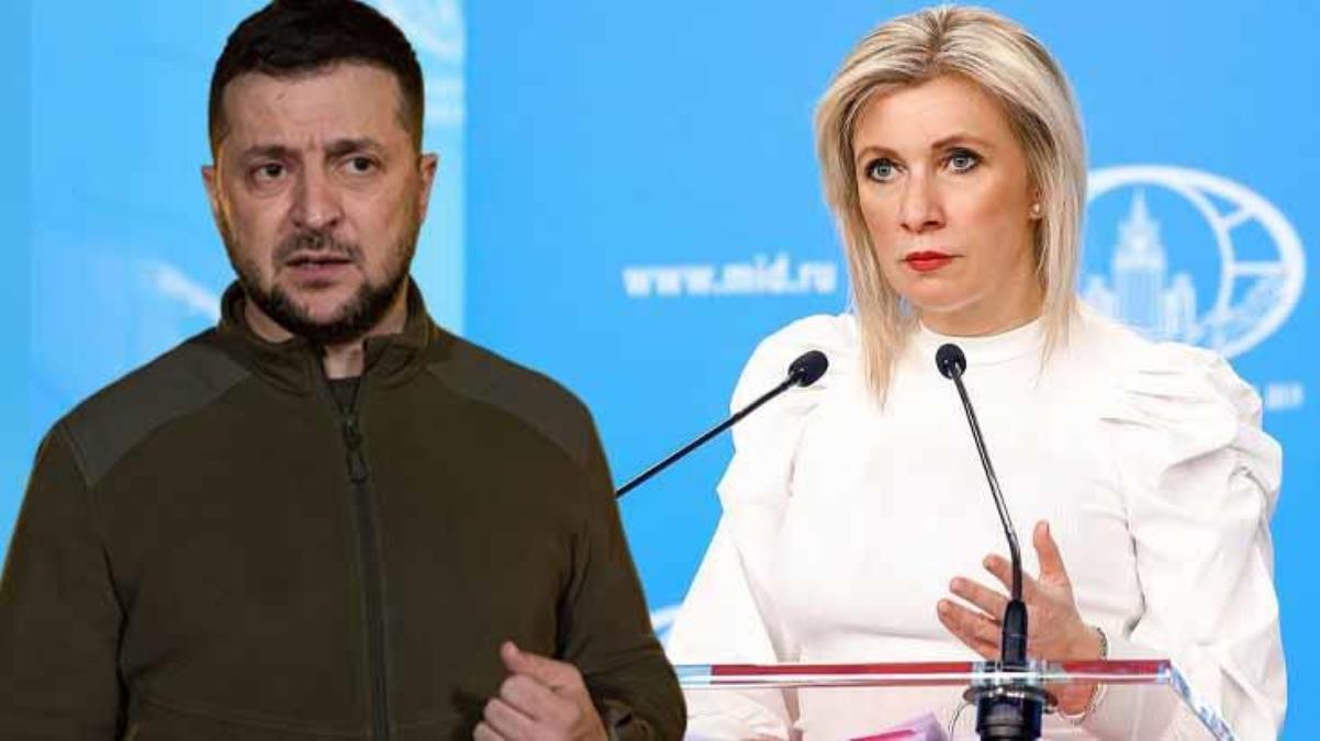 Zaharova Ukrayna lideri Zelenski’ye küfür etti