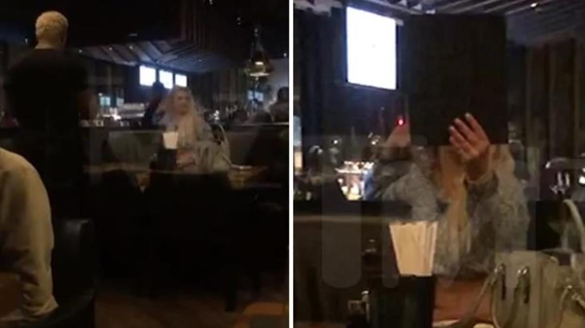 Britney Spears restoranda olay çıkardı