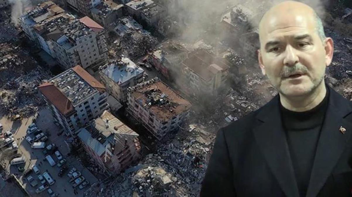 Bakan Soylu: Antakya’da iki konuttan biri yıkık