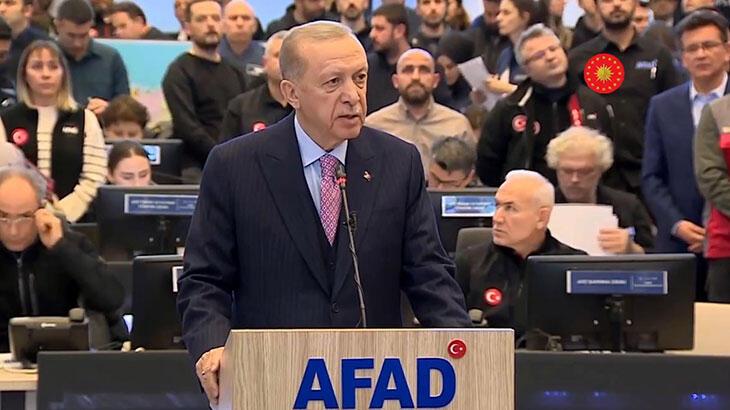 Cumhurbaşkanı Erdoğan deprem bölgesine gidiyor