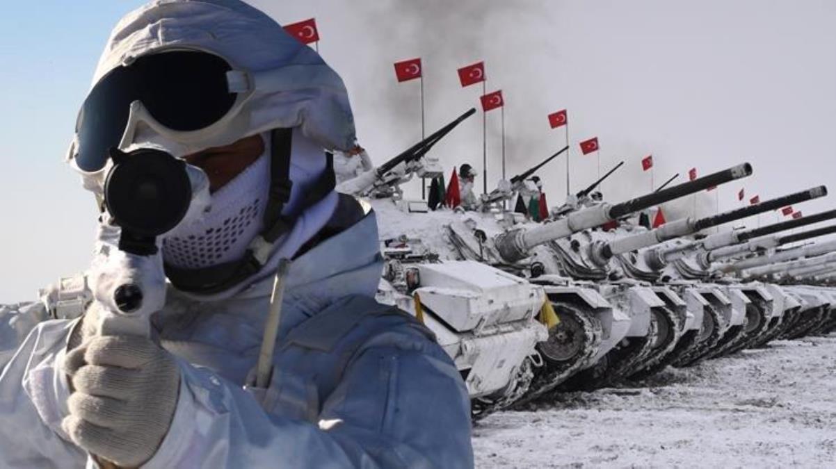 Cumhuriyet tarihinin en geniş katılımlı kış tatbikatı!