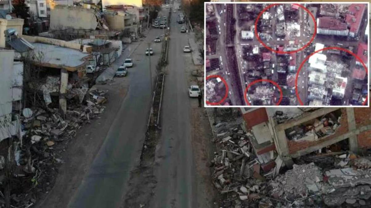 Depremin yol açtığı yıkım Çin tarafından görüntülendi