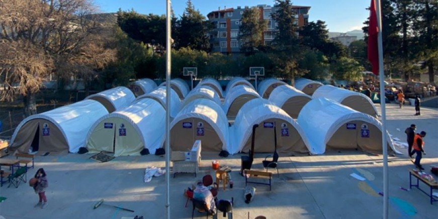 Kartal Belediyesi Hatay’da yara sarmaya devam ediyor