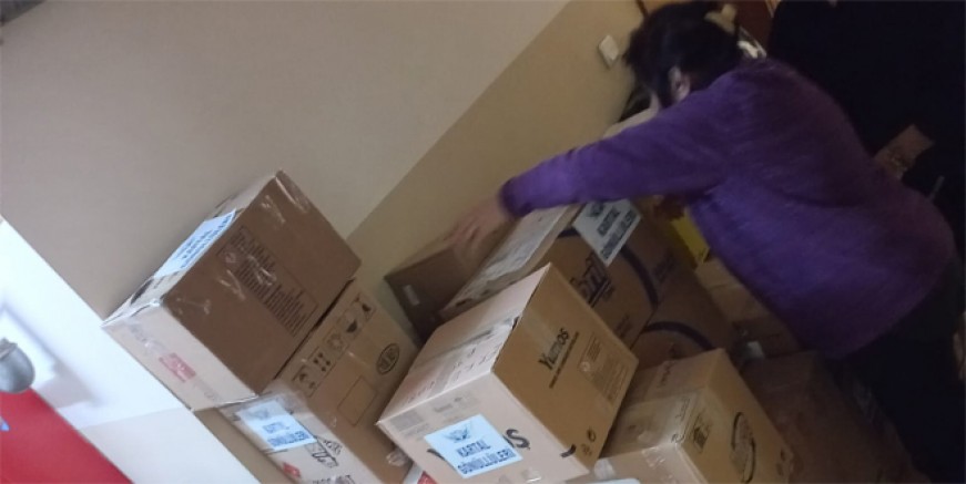 Kartal Gönüllüleri’nden deprem bölgesine yardım eli