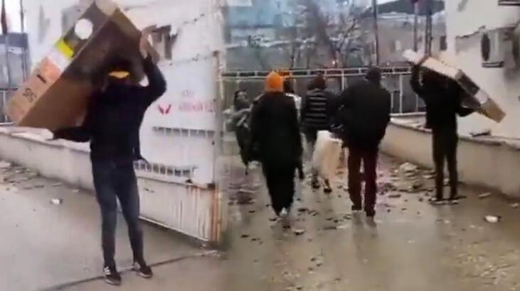Vicdan fayı da kırıldı! Yağmacılar, fırsatçılar…