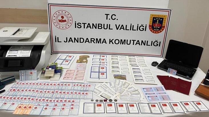 İstanbul’da sahte evrak operasyonu